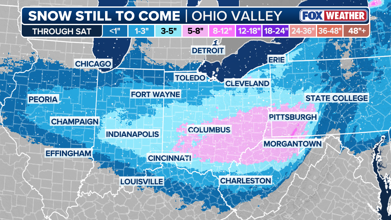 Winter storm wallops northern Plains bringing near recordsetting snow